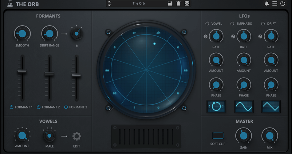 The Orb formant filter effect plugin by AudioThing on sale for  USD