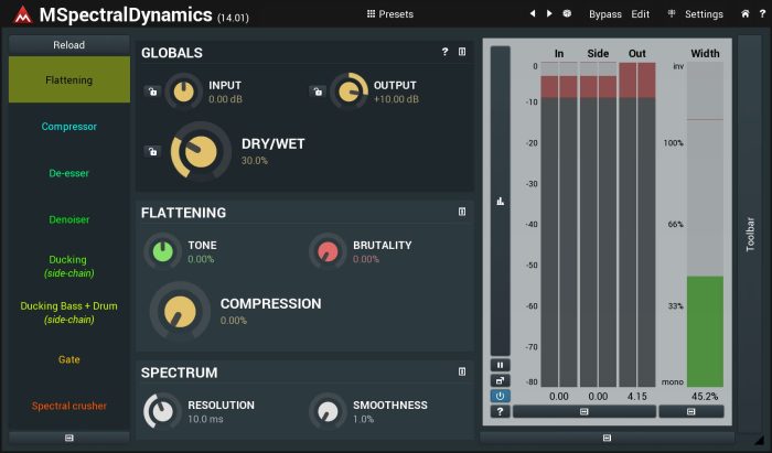 MSpectralDynamics