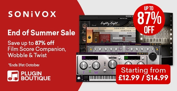 Sonivox End of Summer Sale