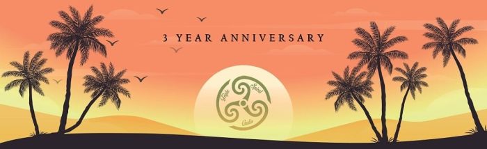 Triple Spiral Audio 3 year anniversary