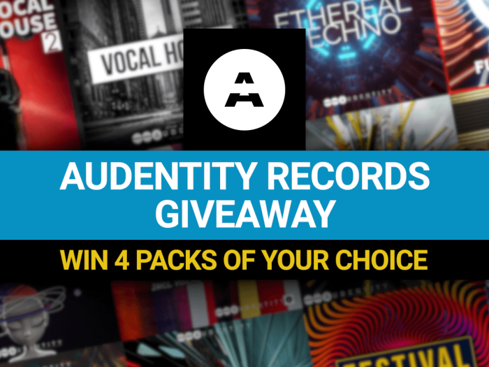 Audentity Records Giveaway