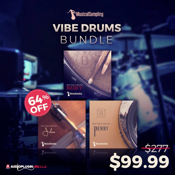 Audio Plugin Deals Vibe Drums Bundle