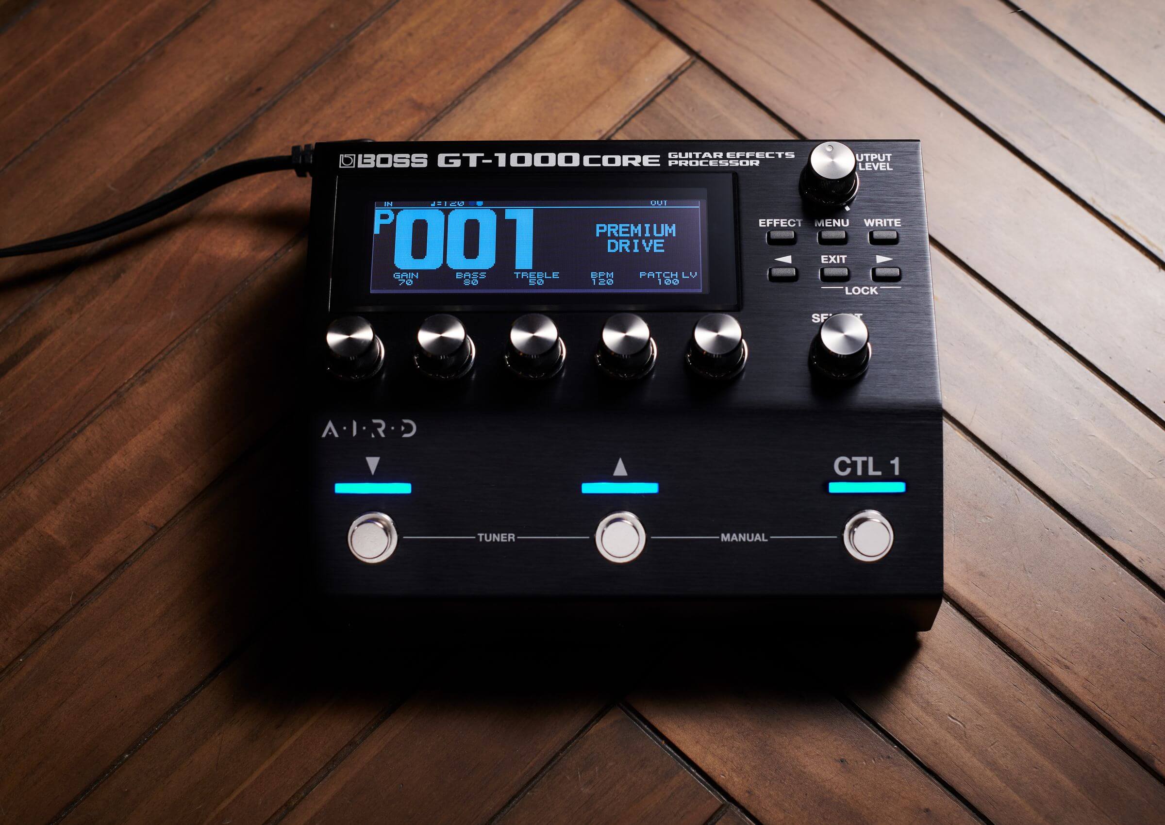 BOSS introduces GT-1000CORE guitar effects processor and RC-5 & RC-500
