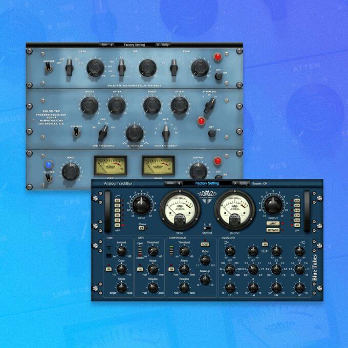 PluginFox Nomad Factory Analog TrackBox and Pulse Tec