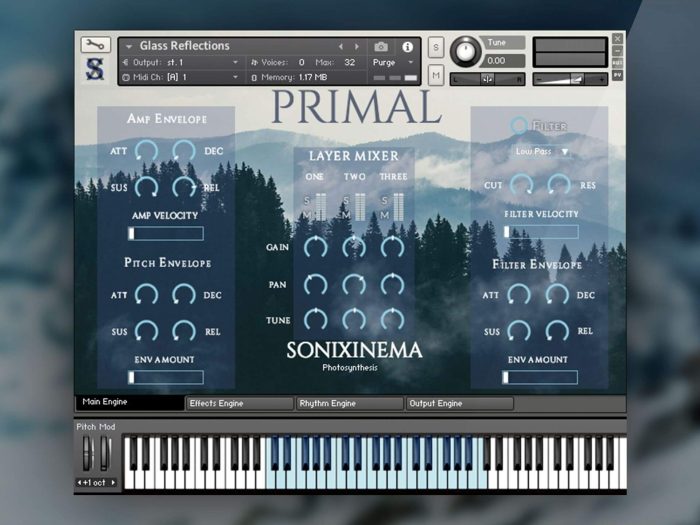 Sonixinema Primal GUI