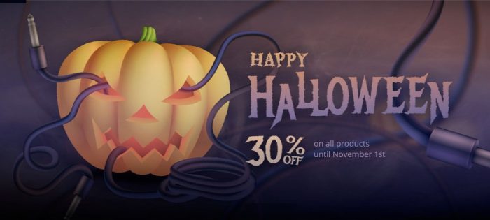 Sound Particles Halloween Sale