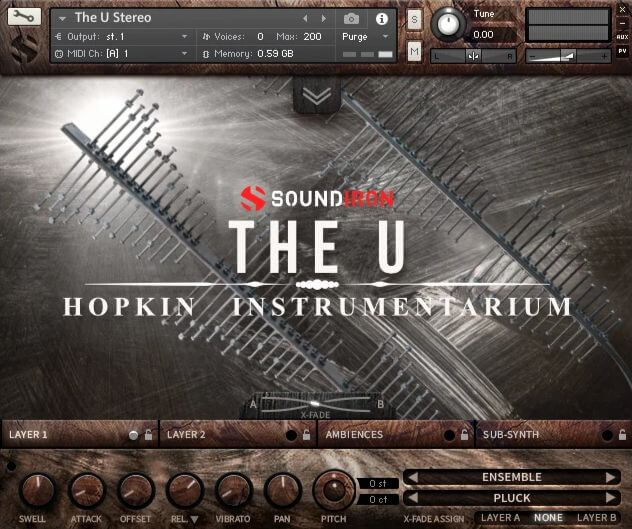 Soundiron The U GUI