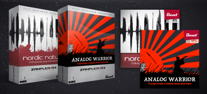 Zampler Sounds Analog Warrior and Nordic Nature