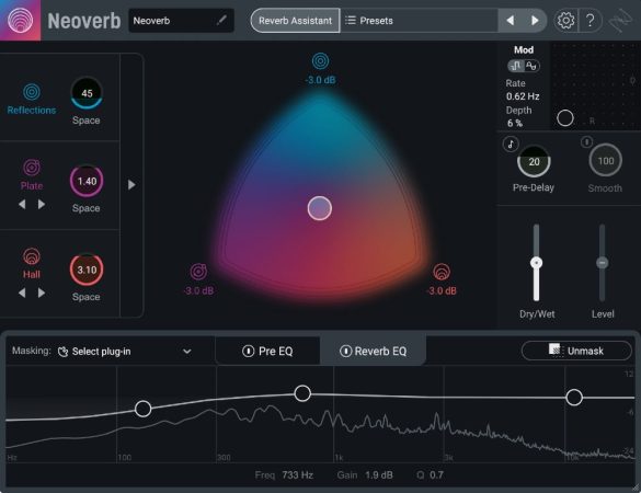 download the new for mac iZotope Neoverb 1.3.0