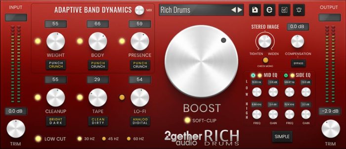 2getherAudio RICH Drums