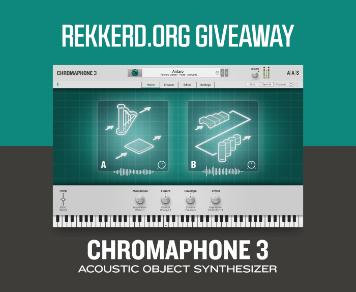 AAS Chromaphone 3 Giveaway