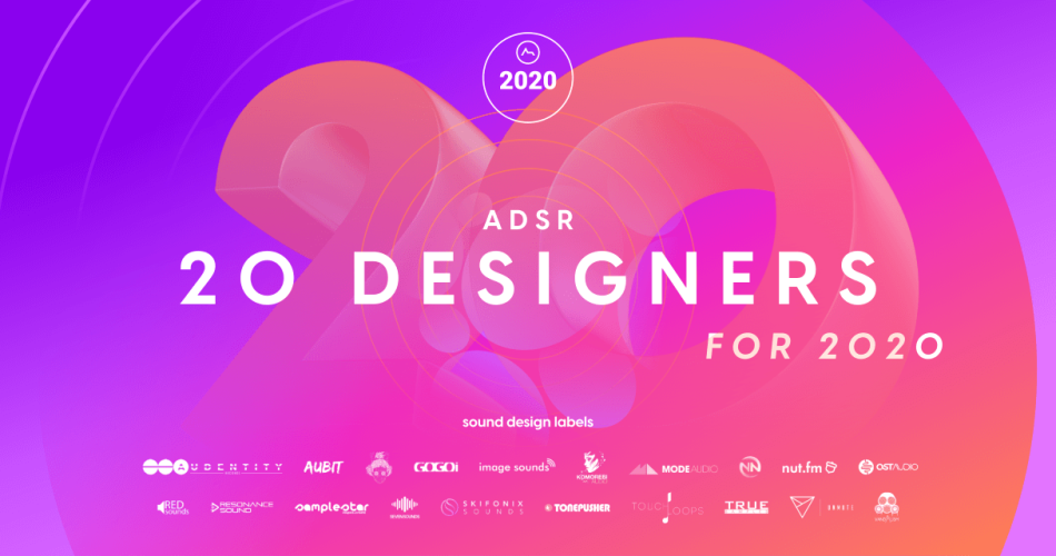 ADSR 20 Designers for 2020