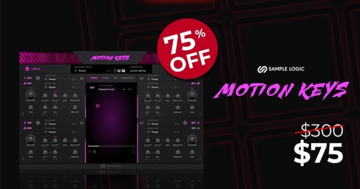 APD Sample Logic Motion Keys Sale