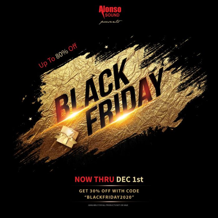 Alonso Sound Black Friday Sale 2020