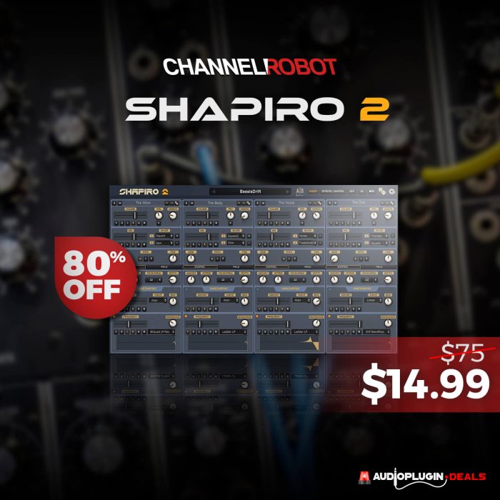 Audio Plugin Deals Channel Robot Shapiro 2