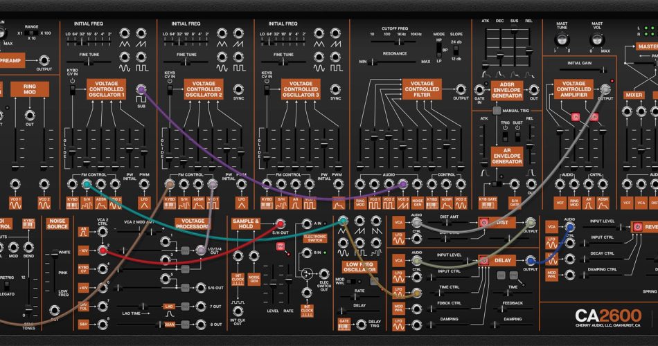 CA2600 Synthesizer plugin by Cherry Audio on sale for  USD