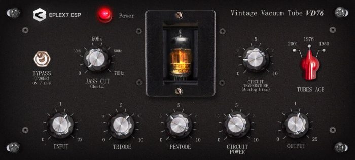 Eplex DSP Vintage Vacuum Tube TD76