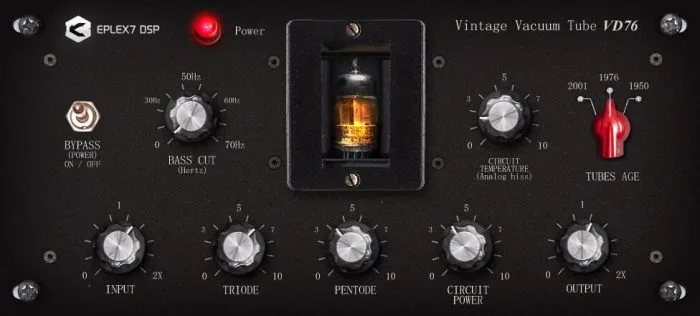 Eplex DSP Vintage Vacuum Tube TD76