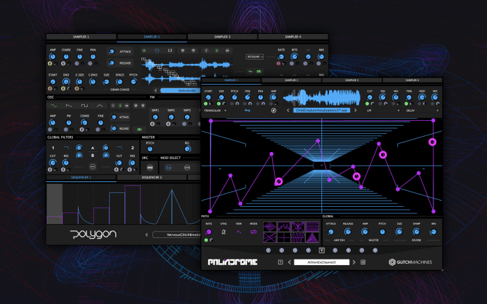 Glitchmachines Polygon and Palindrome