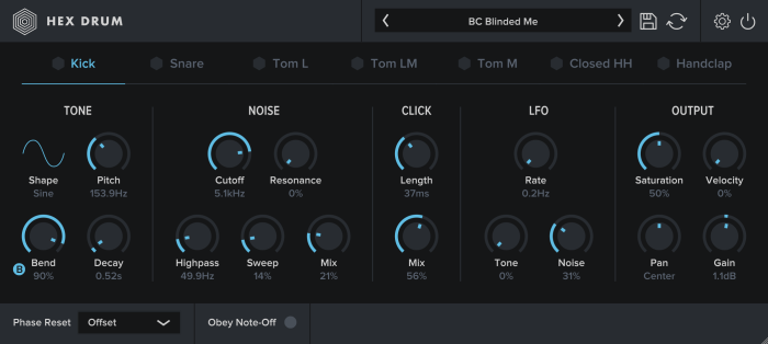 Oblivion Sound Lab Hex Drum