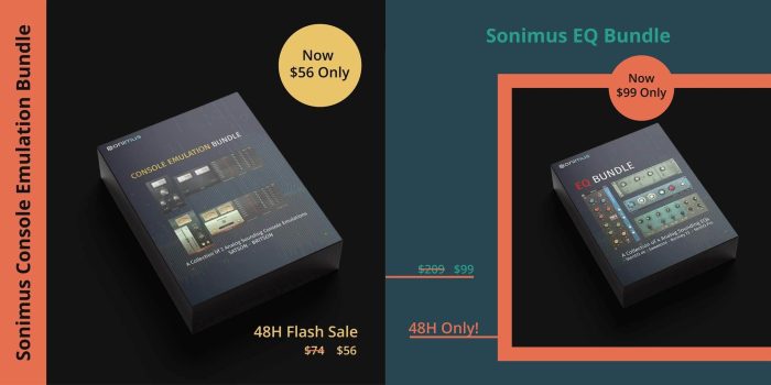 Sonimus EQ and Console Emulation Bundles