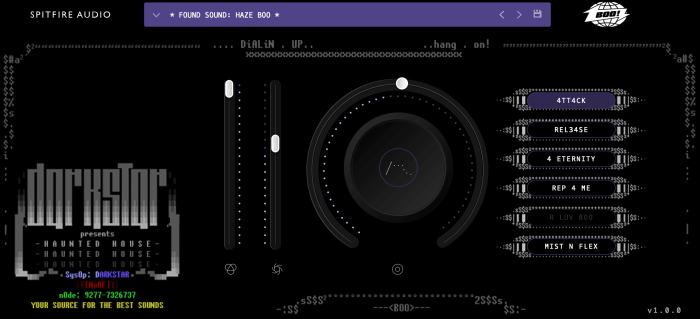 Spitfire Darkstar Haunted House GUI