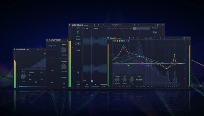 Tracktion DAW Essentials Collection plugins