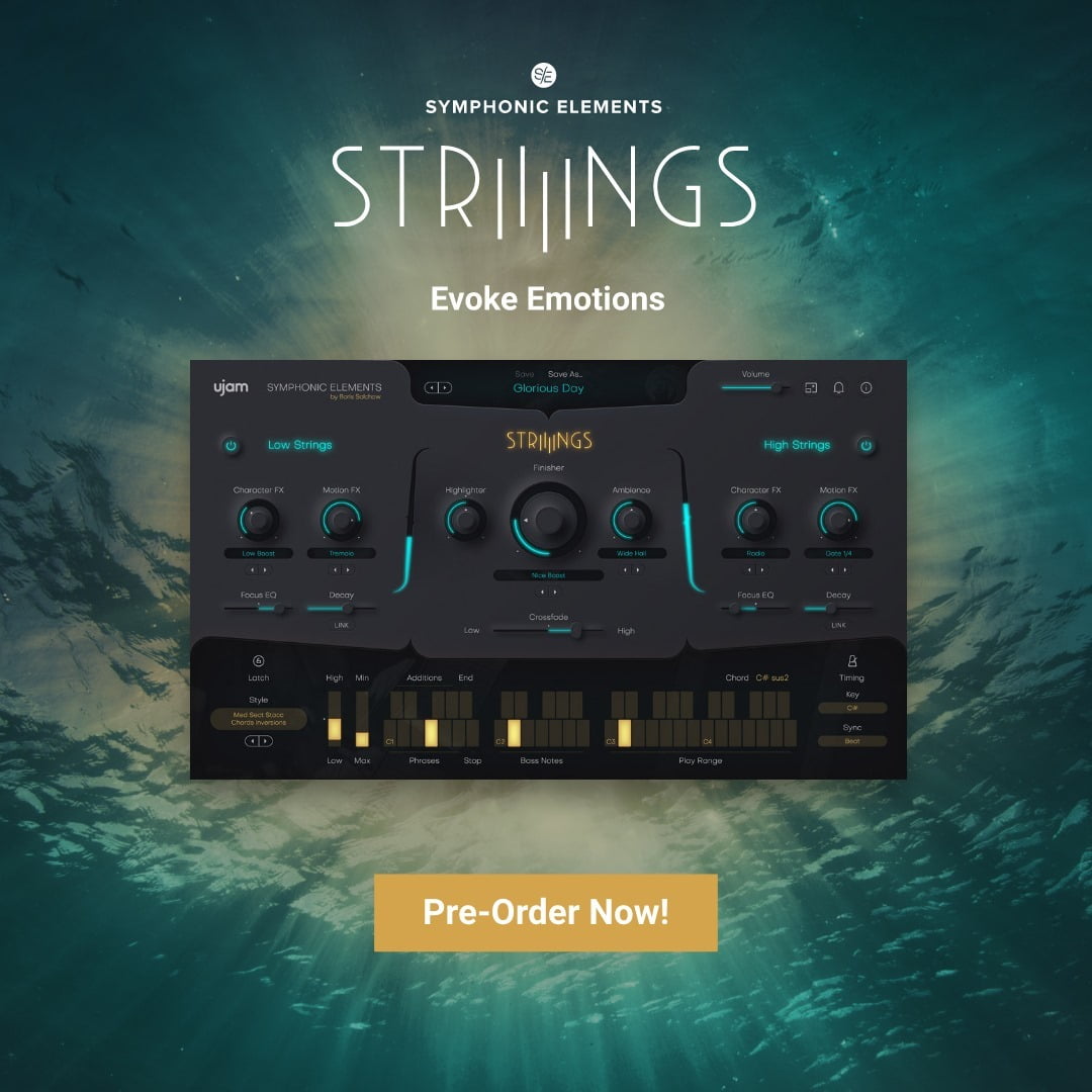 Symphonic Elements STRIIIINGS by UJAM available to pre-order