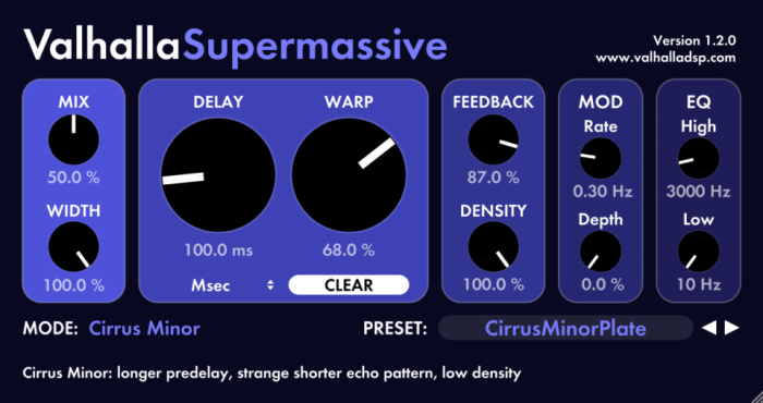 Valhalla Super Massive 1.2