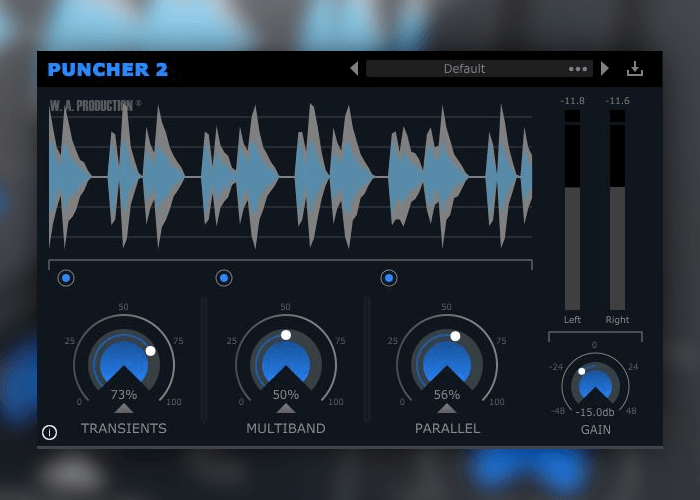 Puncher 2 compressor and transient designer plugin on sale at 90% OFF