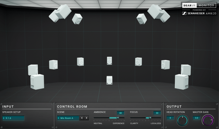 dearVR MONITOR GUI