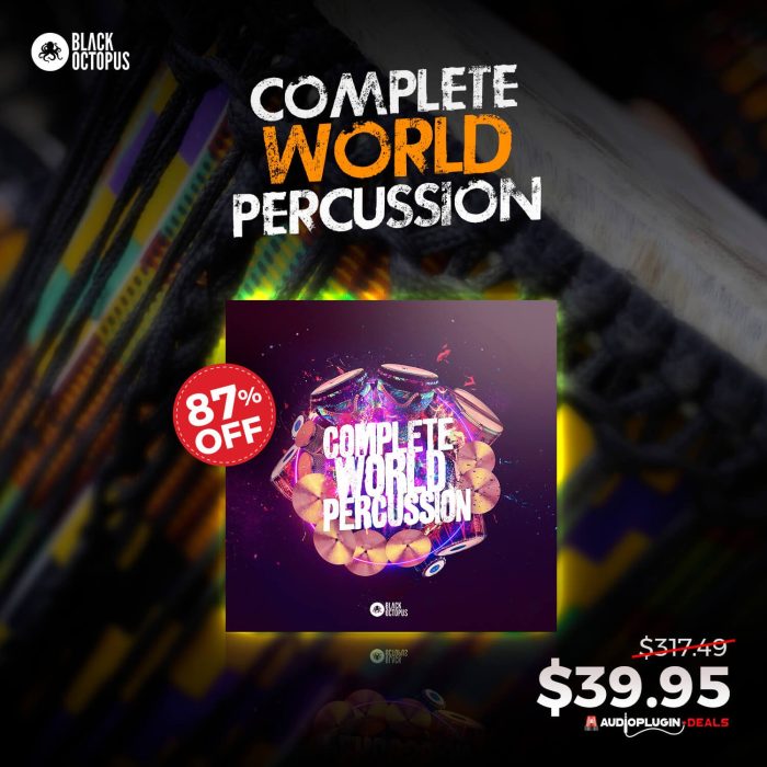 APD Black Octopus Complete World Percussion