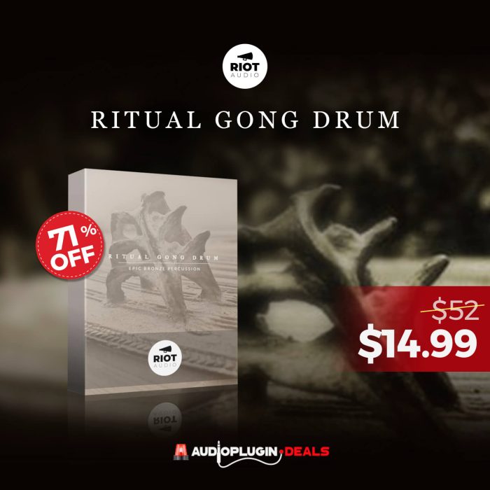 Audio Plugin Deals Ritual Gong Drum