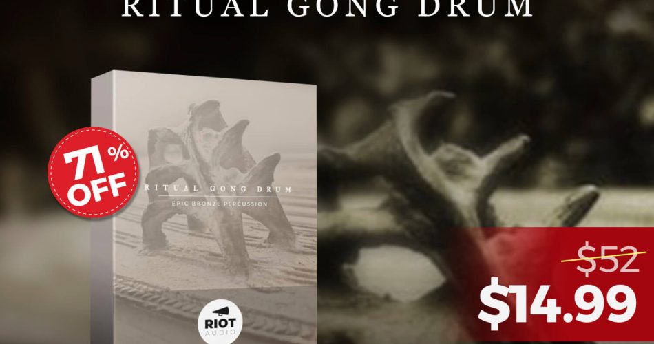 Audio Plugin Deals Ritual Gong Drum