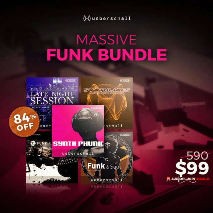 Audio Plugin Deals Ueberschall Massive Funk Bundle