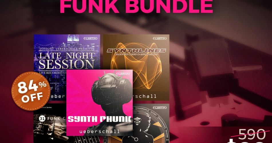 Audio Plugin Deals Ueberschall Massive Funk Bundle
