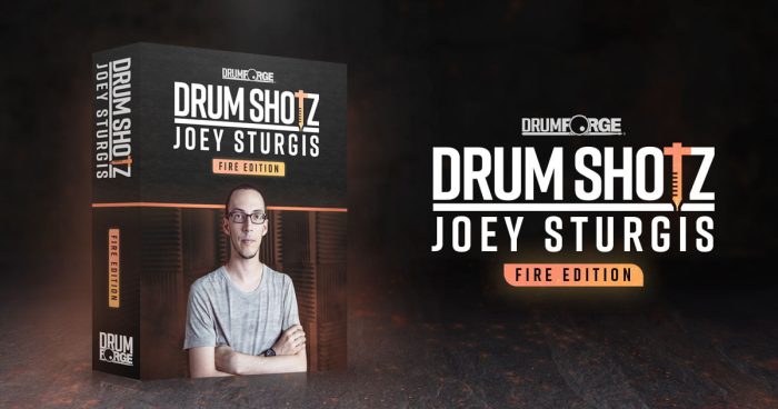 Drumforge Drumshotz Joey Sturgis Fire Edition