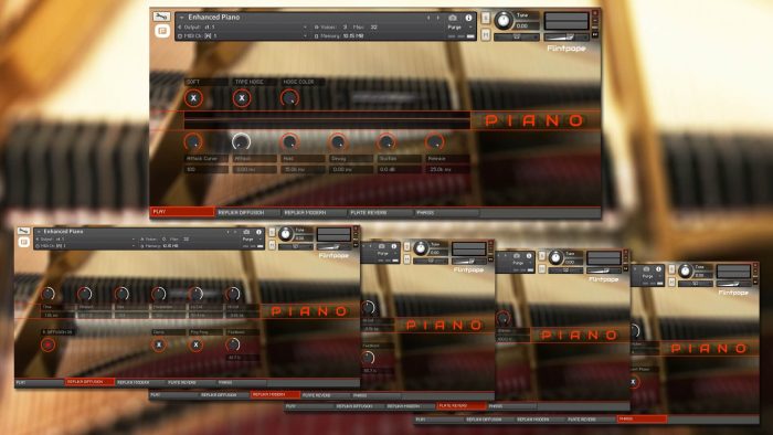 Flintpope Enhanced Piano for Kontakt