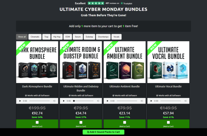 Ghosthack Cyber Monday Bundles