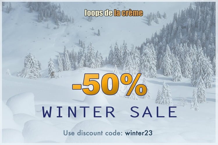 Loops de la Crème Winter Sale: Save 50% on all sample libraries