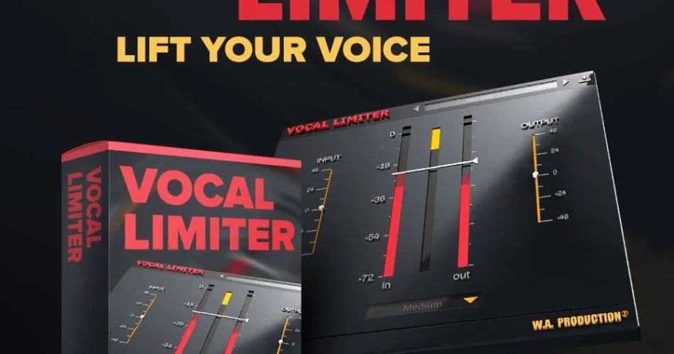 Vocal Limiter effect plugin by W.A. Production FREE for a limited time