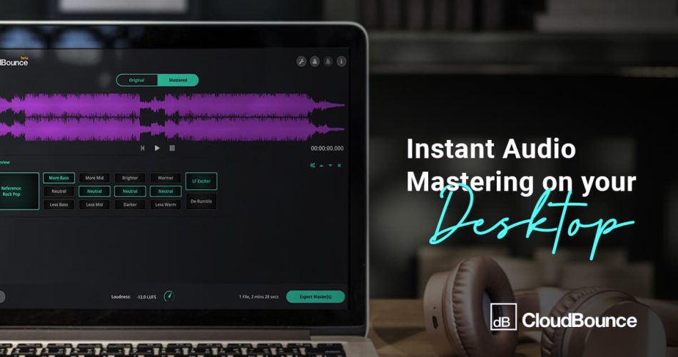 CloudBounce Instant Audio Mastering