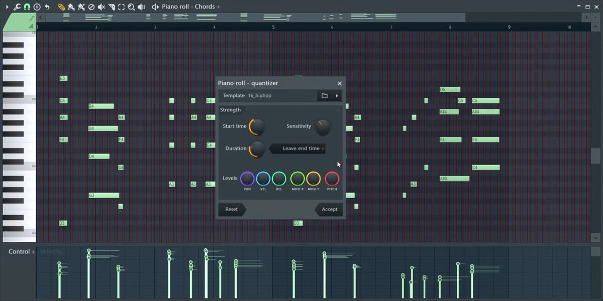 fl studio how to quantize