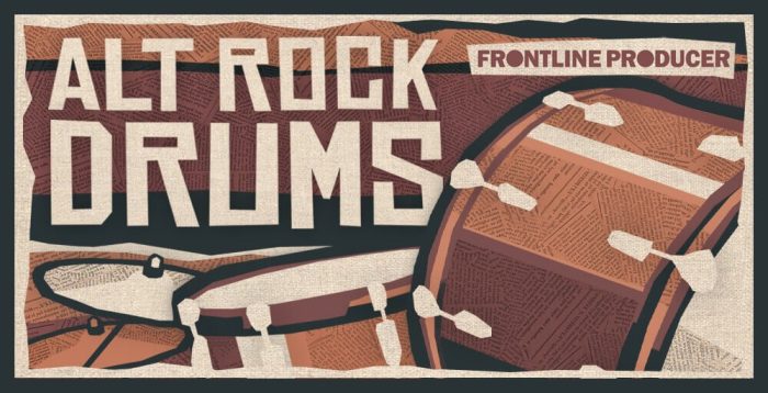 Frontline Producer Alt Rock Drums
