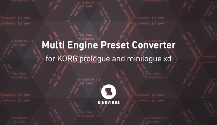 KORG preset converter