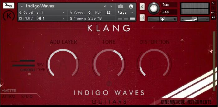 Klang Indigo Waves