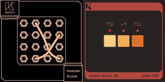 Konturi Modular Drums and Juno-60