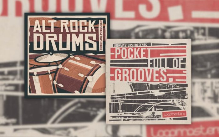 Loopmasters Pocket Full of Grooves Alt Rock Drums