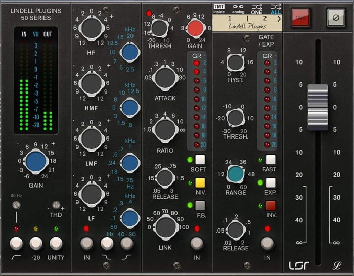Lindell 50 Series GUI