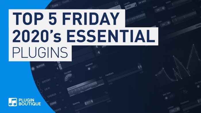 PIB Top 5 Friday 2020 Essential Plugins